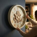 Alvin Dekoratif Metal Duvar Saati 1855 Modeli - Görsel 2