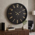 Revello 071-P 40x40 cm Pleksi Kabartma Dekoratif Duvar Saati - Görsel 2