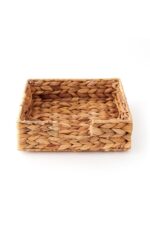 Mien MIEN19045 Doğal Hasır Kare Peçetelik 20x20 cm - Görsel 3
