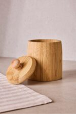 Perotti Pisa Bambu Tekli Baharat Kavanozu 8x13 cm - Görsel 3