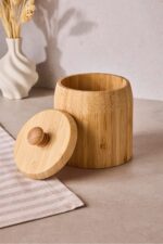 Perotti Pisa Bambu Tekli Baharat Kavanozu 10x14 cm - Görsel 3