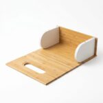 ZBERN Bambu Kutu Peçetelik Ahşap Peçete Kutusu 19x13x8 cm - Görsel 3