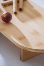 Bambu Ayaklı Oval Sunumluk - 39.5 cm EGE-6224 - Görsel 3
