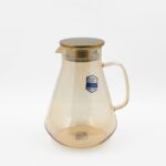 DELİSOGA Metal Kapaklı Füme Cam Sürahi 1,9 Litre - Görsel 3