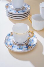 ACAR Florrie 6 Kişilik Kahve Fincan Takımı 90 ml - Görsel 3