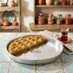 Nuraklar No: 46 Yuvarlak Alüminyum Baklava Tepsisi - Görsel 4