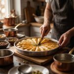 Nuraklar No:44 Yuvarlak Alüminyum Baklava Tepsisi - Görsel 4
