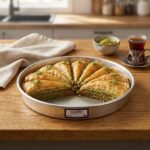 Nuraklar No:32 Kordonlu Yuvarlak Alüminyum Baklava Tepsisi - Görsel 4
