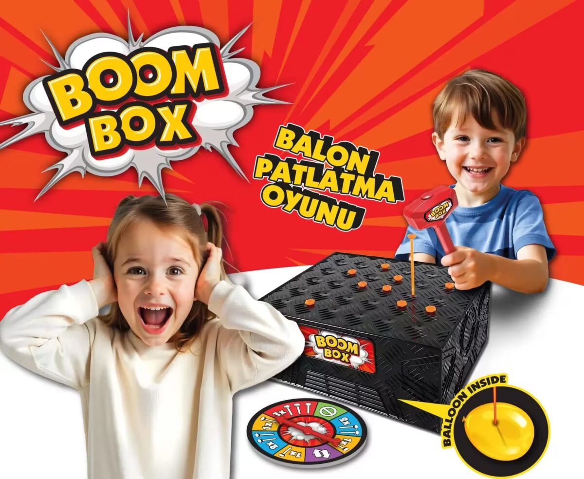 KS Games Boom Box Balon Patlatma Kutu Oyunu - Görsel 4
