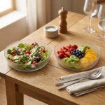 Eksen Zelazo 25 cm Dik Salata Kasesi 2'li Set