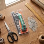 Knıtex Ktx-2356 Ergonomik Yedekli Maket Bıçağı 10 Adet Bıçaklı