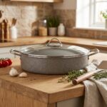 Mehtap Horeca 36 cm Derin Gri Granit Karnıyarık Tenceresi - Görsel 3