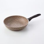Falez Creamy Granit Wok 28 Cm Tava