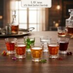 LAV Aras Cam Likör Bardağı 6'lı 45 ml
