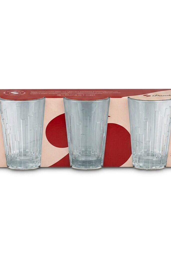 Paşabahçe Scala Su Bardağı 240 cc 3'lü Set