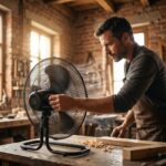 Rubenis RBS-20 Plus Pro 1000 Sanayi Tipi Metal Vantilatör 18 inç