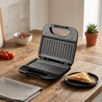 Kiwi KSM-2405 750 W Mini Tost Makinesi Siyah