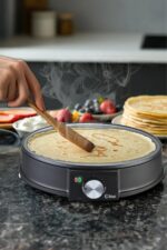 Kiwi KSM-2470 Krep ve Gözleme Makinesi 30 cm 1200W