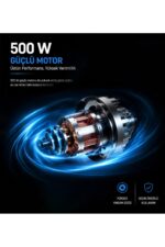 Fantom Magic P3000 Dikey Elektrikli Süpürge 500W Torbasız Antrasit