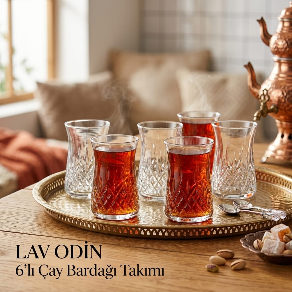 8692952251191-image-1 Lav Odin Çay Bardağı 6'lı 170 CC
