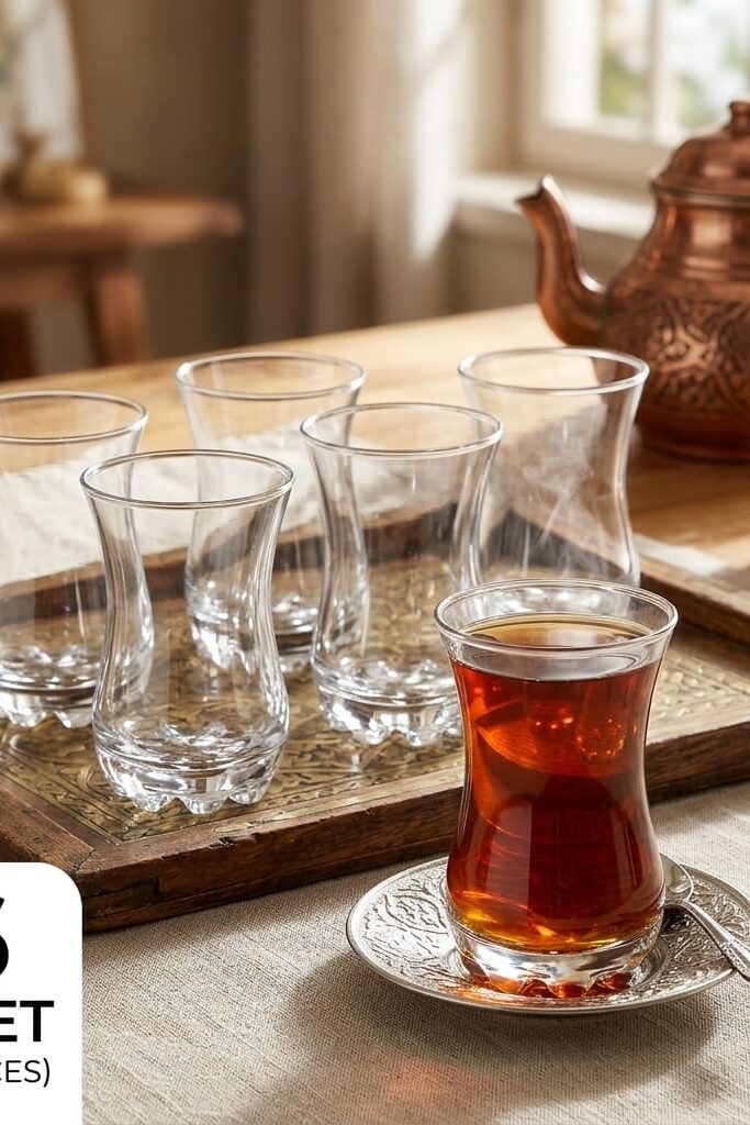 Paşabahçe Sylvana 6'lı Çay Bardağı 110cc