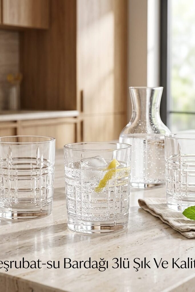 LAV Brit Meşrubat Bardağı 3'lü Set 325 CC