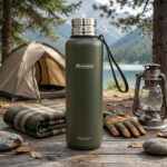 Orcamp 1500 ml Çelik Termos Siyah Vakumlu