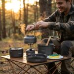 Orcamp OUT-1050 4 Parça Kamp Tencere Seti Anodize Alüminyum