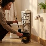 Perforce 1050 Fırçalı Paslanmaz Çelik Çöp Kovası 12 Litre