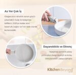 Acar Kitchen Beyond Ultimate Pro 7 Parça Döküm Tencere Seti Krem - Görsel 3