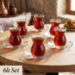 Paşabahçe 12 Parça Dantel Çay Takımı 145 CC 96574 - Görsel 3