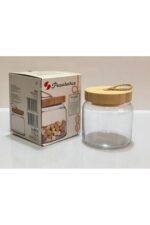 Paşabahçe 43573 Woody Bambu Kapaklı Cam Kavanoz 575 cc - Görsel 3