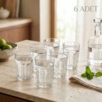 Paşabahçe Su Bardağı Barogue 6'lı 230 CC 52664 - Görsel 3