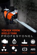 Assur 52 CC Benzinli Ağaç Kesme Testere 45 cm | Motorlu Testere - Görsel 5