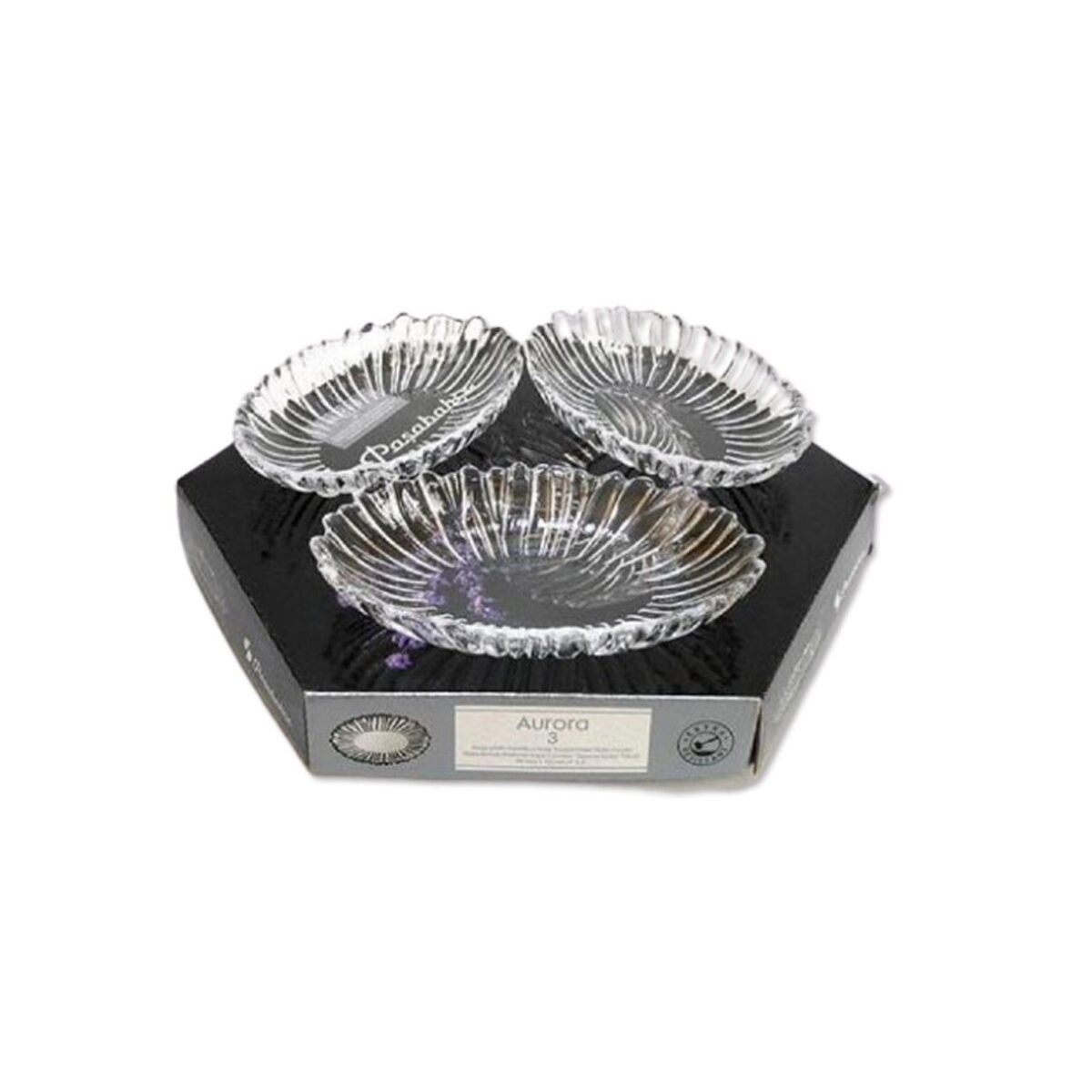 Paşabahçe Aurora 3'lü 15 Cm Servis Tabağı 10545 - Görsel 3