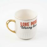 ACAR Love Porselen Kupa - 200 ml KAI-08167 - Görsel 3