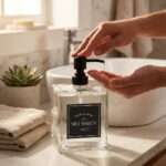 KRD Home Otantik Cam Sıvı Sabunluk , Dekoratif , 1000 ml - Görsel 3