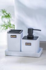 ACAR Astoria Akrilik 5 Parça Banyo Seti AKR-07340 - Görsel 3