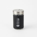 Tohana Metal Kaplı Cam Baharatlık Tuzluk 8 cm THN86393 - Görsel 3