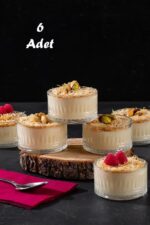 Porsima Amelia Kase 6 Lı Set Sosluk Puding Tatlı Dondurma Kasesi - Görsel 4