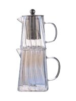 Perotti Pauline Lüster Cam Çaydanlık Takımı 1550 ml - Görsel 4