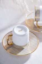 ACAR Doreen 6 Kişilik Kahve Fincan Takımı - 90 ml - Görsel 5