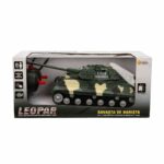 Leopar Uzaktan Kumandalı Tank Yeşil Kamuflajlı 18 cm - Görsel 5
