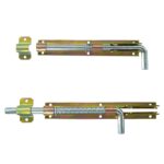 Beşel BA211 Yaylı Ferforje Demir Kapı Sürgüsü 32x210 mm - Görsel 5