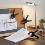 Kinetex 4'lü Yaylı Klips Seti - Siyah Turuncu - Görsel 5