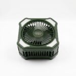 Princo PR-2365X Şarjlı Masaüstü Mini Fan Yeşil