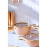Acar Ultimate Pro 7 Parça Tencere Seti Rosegold BFT-06764 - Görsel 4