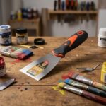 DMAX 50 mm Fiber Saplı Profesyonel İnşaat ve Boya Spatulası