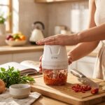 Kiwi KC8203 Şarjlı Gıda Doğrayıcı 350 ml 3 Bıçaklı El Blenderı
