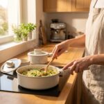 Acar Kitchen Beyond Ultimate Pro 7 Parça Döküm Tencere Seti Krem - Görsel 4